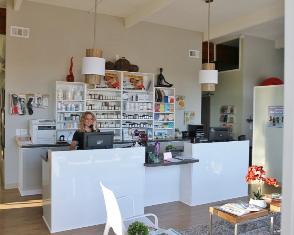 Reception of Leucadia Chiropractic Wellness Clinic